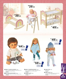 Prix et réduction Lit Bébé dans le prospectus JouéClub en cours Offre Lit Bébé dans le catalogue JouéClub du moment à la page 223