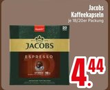 Kaffeekapseln im Angebot bei EDEKA in Ingolstadt Kaffeekapseln Angebote von Jacobs bei EDEKA Ingolstadt für 4,44 €