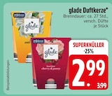 Duftkerze Angebote von glade bei EDEKA Kaufbeuren für 2,99 €