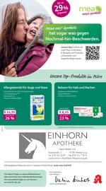 mea - meine apotheke Apotheken Prospekt der aktuellen Woche mit 4 Seiten, gültig von 01.03.2026 bis 31.03.2026, in Ellingen und Umgebung Aktueller mea - meine apotheke Apotheken Prospekt in Ellingen und Umgebung, "Unsere März-Angebote" mit 4 Seiten, 01.03.2026 - 31.03.2026