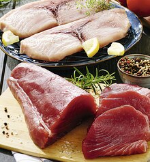 Casino Supermarchés Vannes - Steaks de Thon Albacore ou d’Espadon Promo Steaks de Thon Albacore ou d’Espadon dans le catalogue Casino Supermarchés "L'énorme anniversaire" à Vannes
