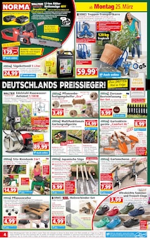 Gartenwerkzeug im Norma Prospekt "Mehr fürs Geld" mit 16 Seiten (Hannover)