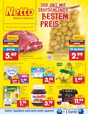 Aktueller Netto Marken-Discount Prospekt mit Bananen, "Aktuelle Angebote", Seite 1