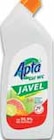 Gel WC Javel Agrumes 3en1 - Apta - Intermarché Express à Bondy Gel WC Javel Agrumes 3en1 - Apta en promo chez Intermarché Express Bondy à 0,63 €