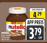 Aktuelle Nutella Angebote bei EDEKA in Landshut Aktuelles Nuss-Nugat-Creme Angebot bei EDEKA in Landshut ab 3,79 €