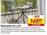Balkonmöbel-Set Caro im Angebot bei toom Baumarkt in Freital Balkonmöbel-Set Caro Angebote bei toom Baumarkt Freital für 149,99 €