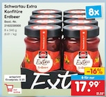 Extra Konfitüre Erdbeer von Schwartau für 17,99 € bei Netto Marken-Discount im Angebot Extra Konfitüre Erdbeer von Schwartau im aktuellen Netto Marken-Discount Prospekt