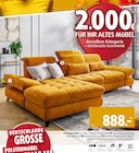 Ecksofa Stoff im aktuellen Polstermöbel Fischer Prospekt für 888,00 €
