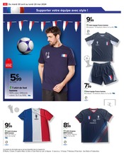 Vêtements Angebote im Prospekt "PARTAGEONS L’ESPRIT D’ÉQUIPE !" von Carrefour auf Seite 24