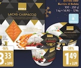 Lachs-Carpaccio Angebote von EDEKA bei EDEKA Neubrandenburg für 1,49 €