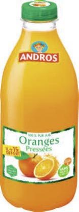 Géant Casino Paris - Pur Jus d’oranges pressées Promo Pur Jus d’oranges pressées dans le catalogue Géant Casino Un trésor d'anniv' à Paris