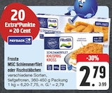 MSC Schlemmerfilet oder Fischstäbchen im EDEKA Prospekt MSC Schlemmerfilet oder Fischstäbchen von Frosta im aktuellen EDEKA Prospekt für 2,79 €