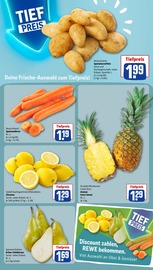 Ananas im REWE Prospekt in Münster Aktueller REWE Prospekt mit Ananas, "Dein Markt", Seite 6