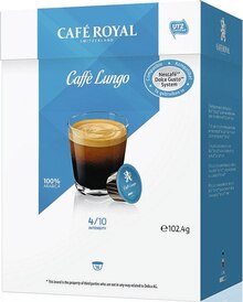 Capsules lungo café compatibles système Dolce Gusto - Géant Casino à Tremblay-en-France Capsules lungo café compatibles système Dolce Gusto en promo chez Géant Casino Tremblay-en-France à 2,24 €
