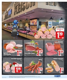 EDEKA Salami im Prospekt 