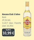 3 Jahre im Angebot bei GetränkeLAND Mayer in Dresden 3 Jahre Angebote von Havana Club bei GetränkeLAND Mayer Dresden für 10,99 €