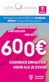 Aktueller lahde Station Elektromarkt Prospekt in Raddestorf und Umgebung, "Verlängert bis zum 03.03.2025: Mit Cashback Aktion richtig viel Geld sparen!" mit 8 Seiten, 02.01.2025 - 31.01.2025