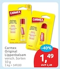 Original Lippenbalsam von Carmex im aktuellen budni Prospekt für 1,49 €