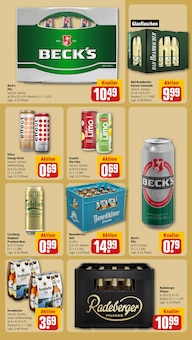 Bier im REWE Prospekt "Dein Markt" mit 24 Seiten (Erlangen)