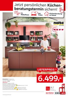 Küche im XXXLutz Möbelhäuser Prospekt "NR.1 BEI KÜCHEN" mit 20 Seiten (Regensburg)
