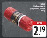 RindsmettWurst bei EDEKA im Hof Prospekt für 2,19 €