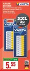 Alkaline-Batterien XXL 30 Stück Angebote von Varta bei Marktkauf Bad Salzuflen für 5,55 €