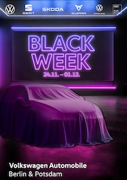 Volkswagen Prospekt für Hoppegarten: "BLACK WEEK", 1 Seite, 24.11.2025 - 01.12.2025