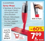 Spray-Mopp von CLEANmaxx im aktuellen Netto Marken-Discount Prospekt