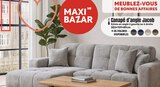Canapé d'angle Jacob - Maxi Bazar à Vence Canapé d'angle Jacob en promo chez Maxi Bazar Vence à 1 199,00 €