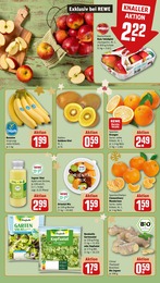 Bananen im REWE Prospekt Bananen im REWE Prospekt "Dein Markt" auf Seite 8