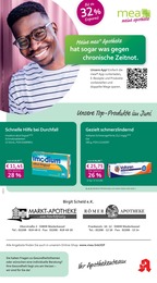 mea - meine apotheke Prospekt für Köln: "Unsere Juni-Angebote", 4 Seiten, 01.06.2026 - 30.06.2026