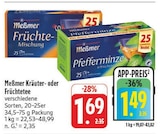 Kräutertee Angebote von Meßmer bei EDEKA Amberg für 1,49 €