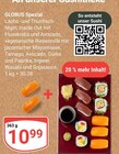 Aktuelles Spezial Lachs- und Thunfisch-Nigiri Angebot bei GLOBUS in Leipzig ab 10,99 €