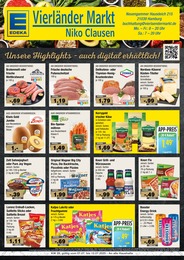 EDEKA Prospekt für Hamburg mit 8 Seiten EDEKA Prospekt "Top Angebote" für Hamburg, 8 Seiten, 07.07.2025 - 12.07.2025