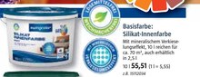 BAUHAUS Bexbach - Basisfarbe: Silikat-Innenfarbe Basisfarbe: Silikat-Innenfarbe Angebot bei BAUHAUS Bexbach im Prospekt "Handzettel KW 36"