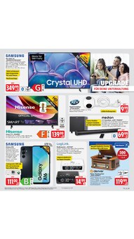 Fernseher im E center Prospekt "Aktuelle Angebote" mit 77 Seiten (Weinheim)