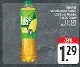 nah und gut Eibenstock - Fuze Tea Angebot im Prospekt Fuze Tea bei nah und gut im Eibenstock Prospekt für 1,29 €
