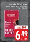 Filterkaffee Angebote von Eduscho bei EDEKA Mönchengladbach für 6,49 €