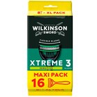 Rasoirs Jetables "Maxi Pack" - WILKINSON en promo chez Carrefour Rasoirs Jetables "Maxi Pack" - WILKINSON dans le catalogue Carrefour