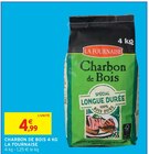 Charbon de Bois 4 kg - La Fournaise dans le catalogue Intermarché Super