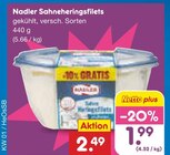Sahneheringsfilets Angebote von Nadler bei Netto Marken-Discount Mülheim für 1,99 €