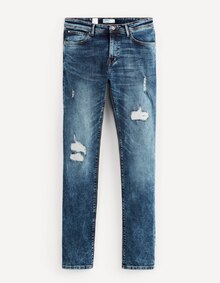 Celio Reims - Jean slim C25 effet usé Promo Jean slim C25 effet usé dans le catalogue Celio "Nouveautés" à Reims