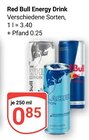 Energy Drink Angebote von Red Bull bei GLOBUS Pirmasens für 0,85 €