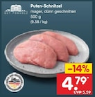 Puten-Schnitzel von GUT PONHOLZ für 4,79 € bei Netto Marken-Discount im Angebot Puten-Schnitzel von GUT PONHOLZ im aktuellen Netto Marken-Discount Prospekt