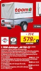 PKW-Anhänger „AN 750-13“ im Angebot bei toom Baumarkt in Dessau-Roßlau PKW-Anhänger „AN 750-13“ Angebote bei toom Baumarkt Dessau-Roßlau für 69,99 €