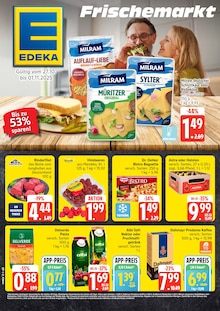 EDEKA Sylt-Ost Prospekt der aktuellen Woche, gültig von 27.10.2025 bis 01.11.2025 Aktueller EDEKA Sylt-Ost Prospekt "Top Angebote" mit 5 Seiten