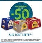 -50 % remise immédiate sur le 2ème sur tout LEFFE à Intermarché Contact dans Labrit -50 % remise immédiate sur le 2ème sur tout LEFFE à Intermarché Contact dans Labrit