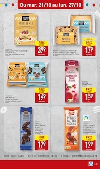 Promotion Cookie dans le prospectus Aldi, valable du 21/10/2025 au 27/10/2025 Promo Cookie dans le catalogue Aldi du moment à la page 23