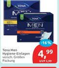 Men Hygiene-Einlagen von Tena für 4,99 € bei budni im Angebot Men Hygiene-Einlagen von Tena im aktuellen budni Prospekt