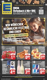 EDEKA Prospekt "Wir lieben Lebensmittel!" für Wertheim, 28 Seiten, 23.12.2024 - 28.12.2024